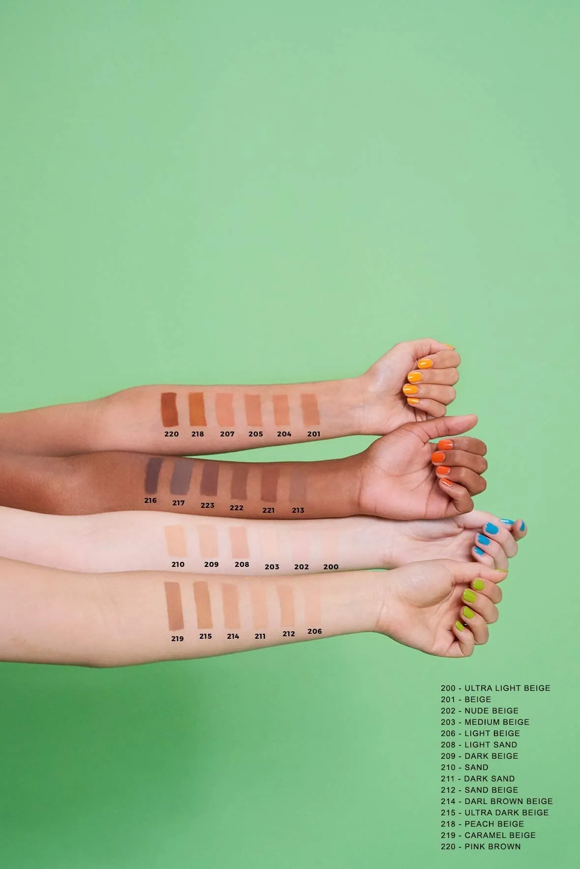 3INA MAKEUP - Multifunctional Foundation Primes and Conceals - Medium Coverage - Natural Matte Finish - Long Lasting & Hydrating Formula - Vegan - The 3 in 1 Foundation 211 Natural Beige