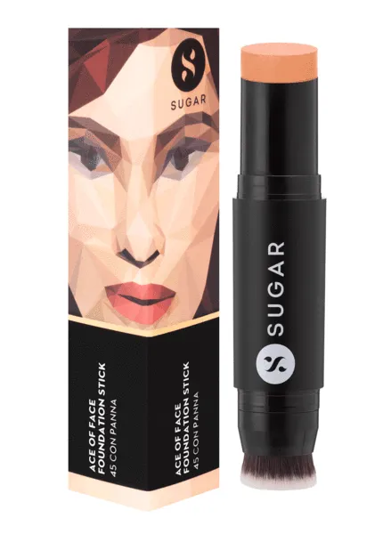 Ace Of Face Foundation Stick - 45 Con Panna