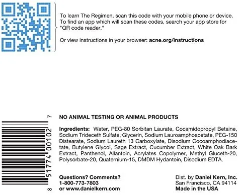 ACNE.ORG CLEANSER