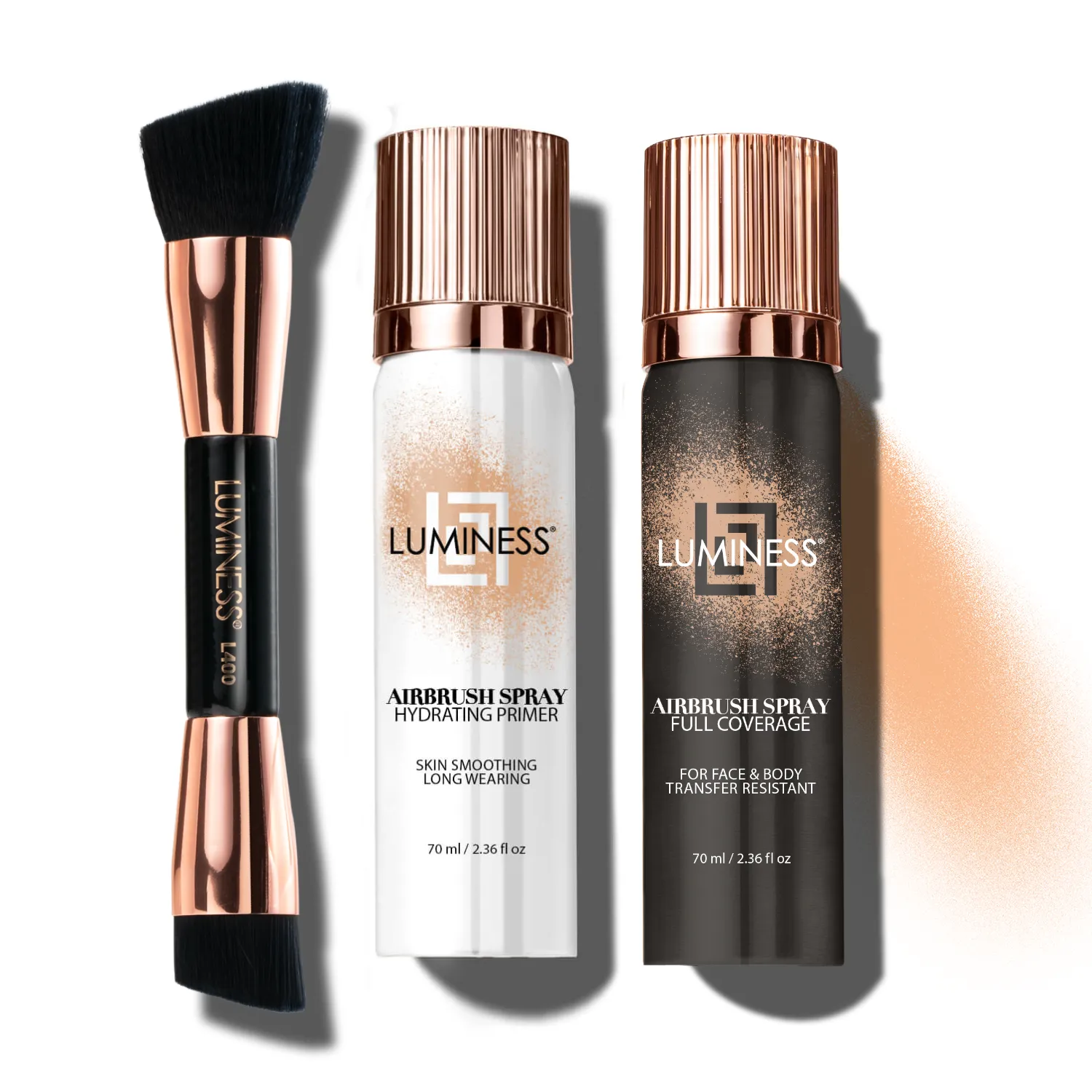 Airbrush Full Coverage Body & Face Foundation Starter Kit
