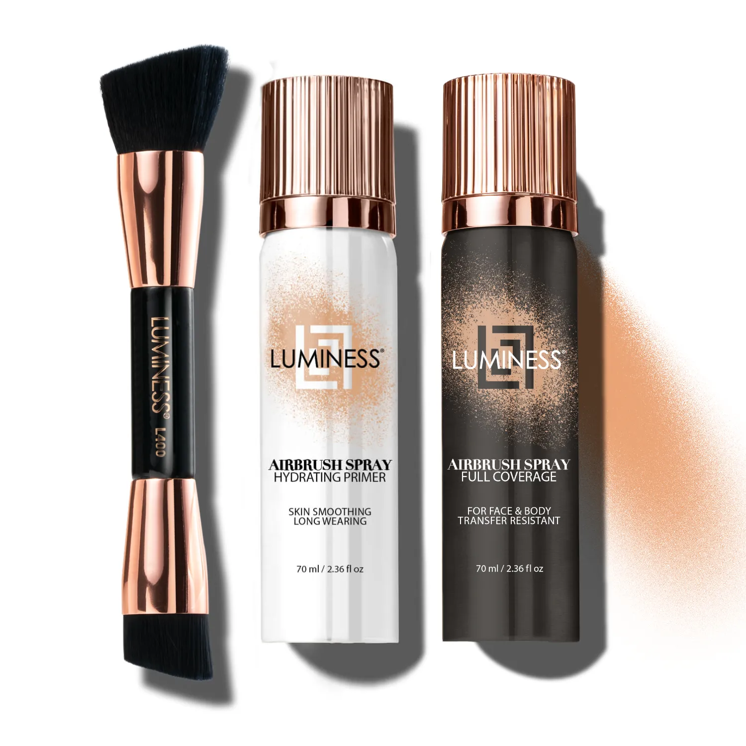 Airbrush Full Coverage Body & Face Foundation Starter Kit