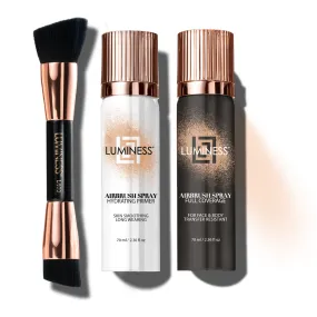 Airbrush Full Coverage Body & Face Foundation Starter Kit