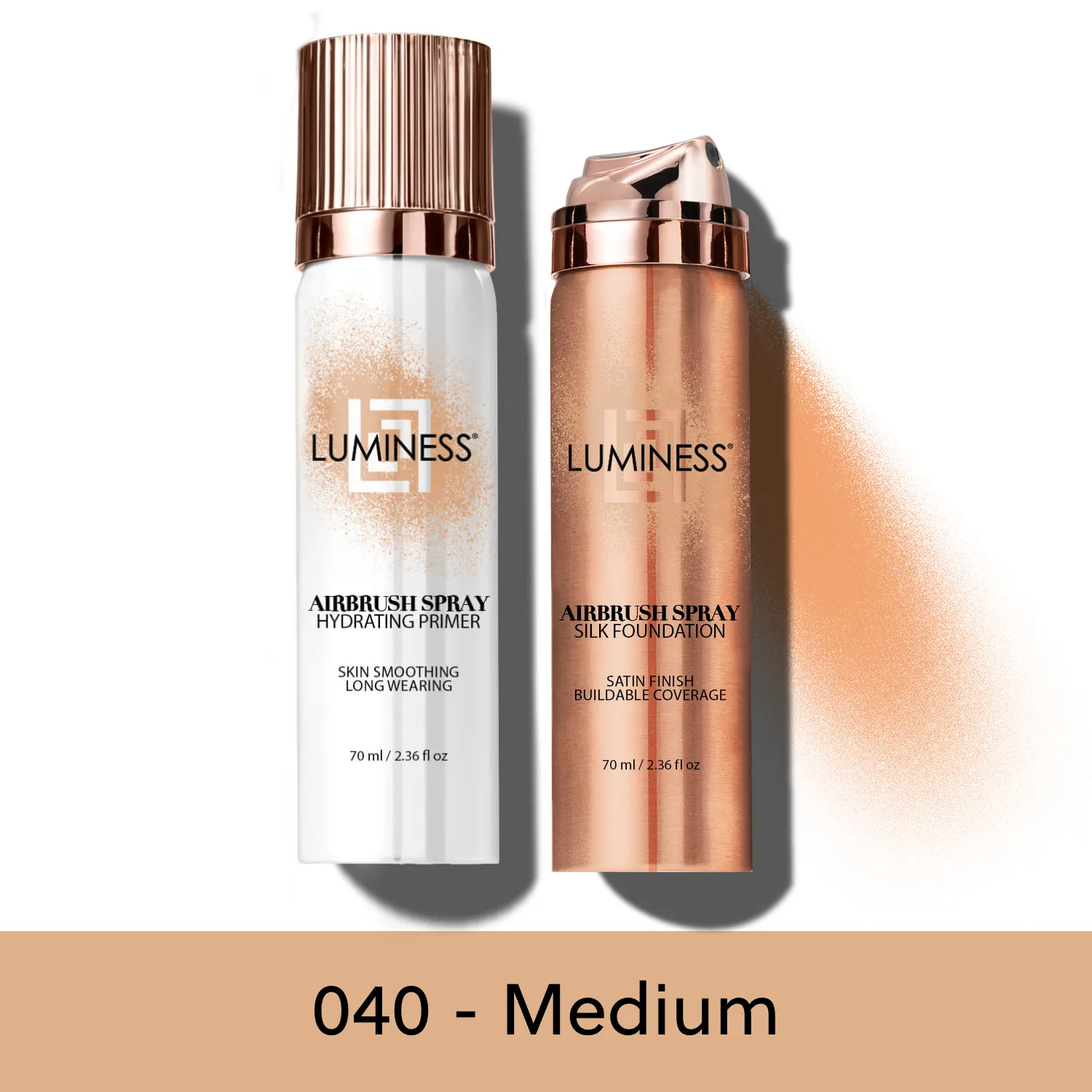 Airbrush Spray Silk Foundation & Hydrating Primer Exclusive Offer
