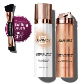 Airbrush Spray Silk Foundation & Hydrating Primer Exclusive Offer