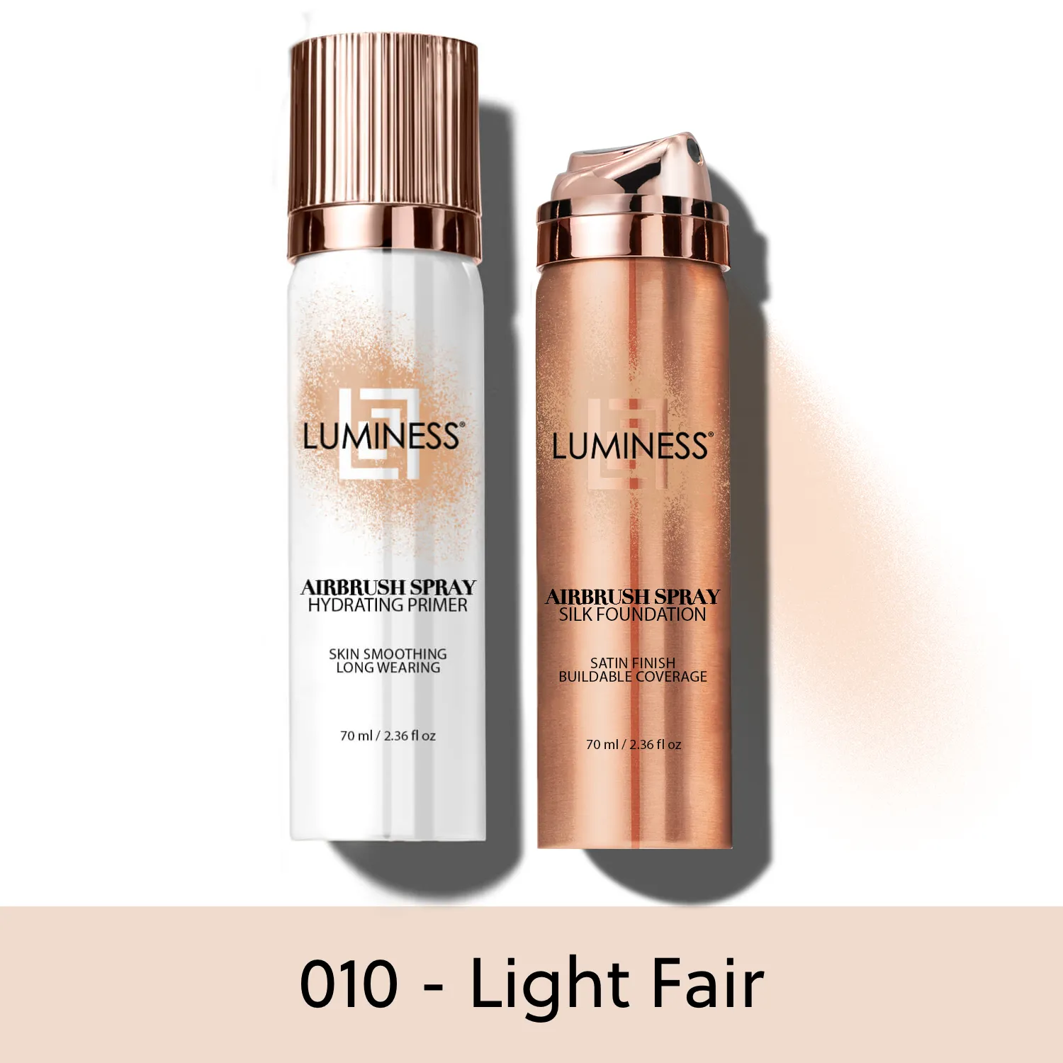 Airbrush Spray Silk Foundation & Hydrating Primer Kit