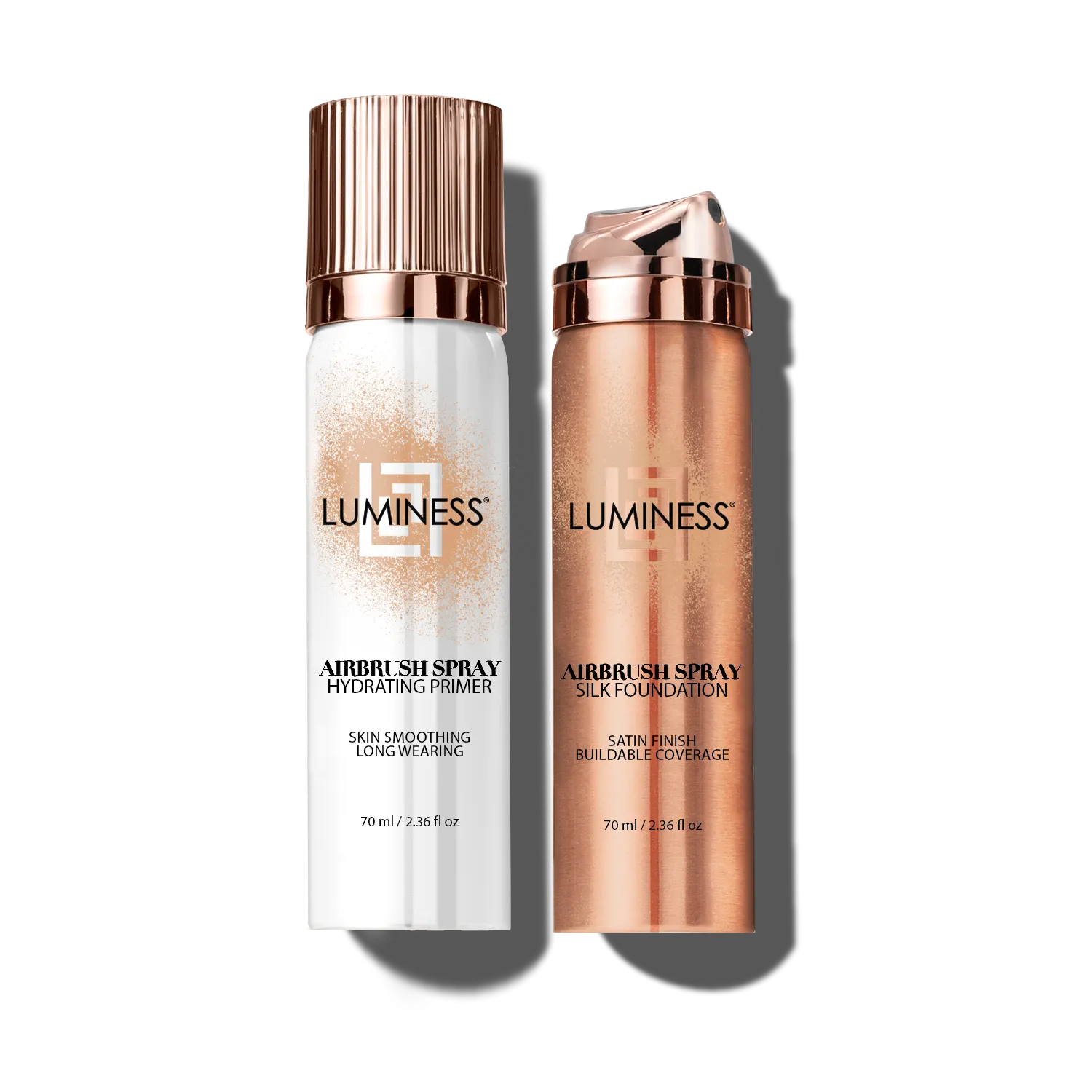 Airbrush Spray Silk Foundation & Hydrating Primer Kit