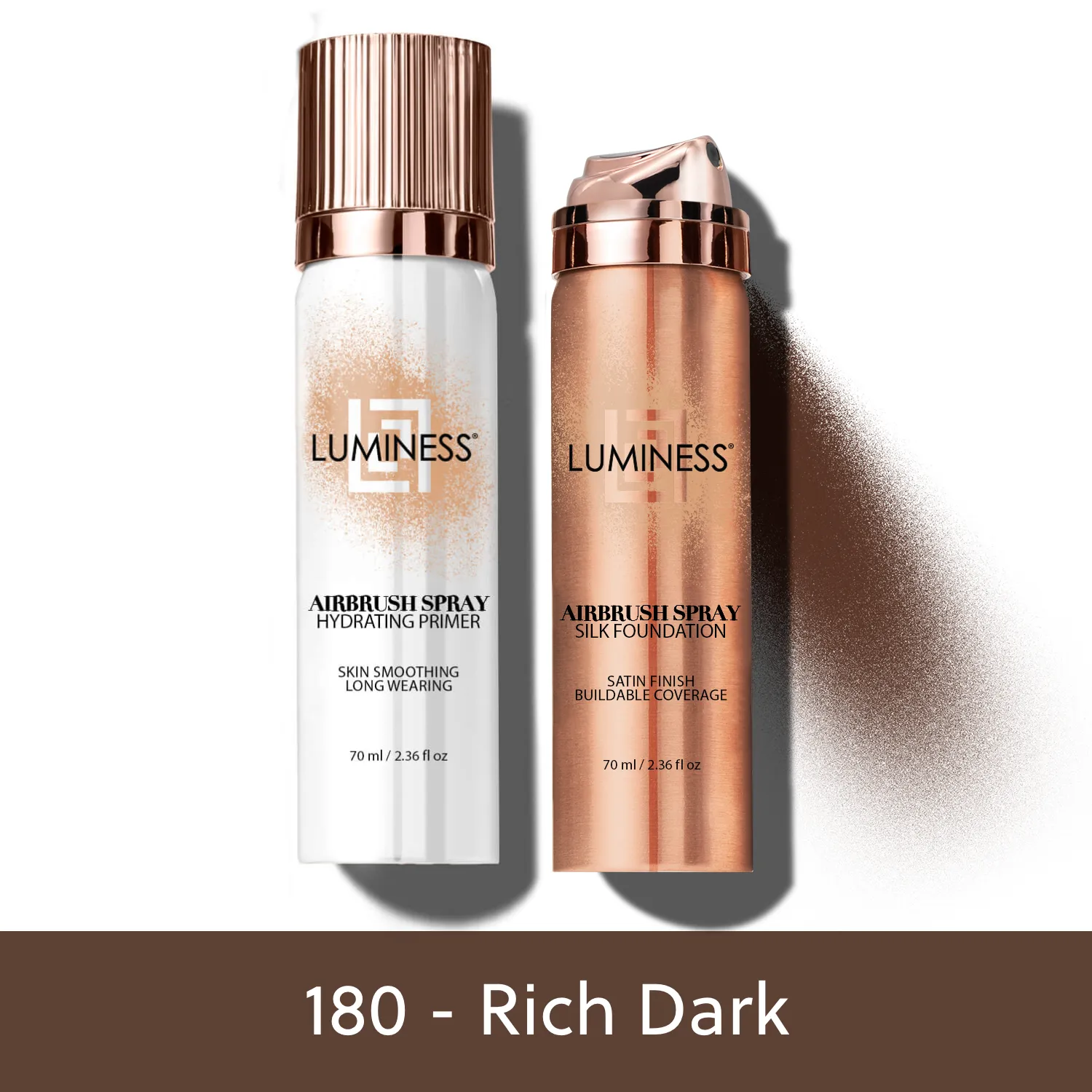 Airbrush Spray Silk Foundation & Hydrating Primer Kit
