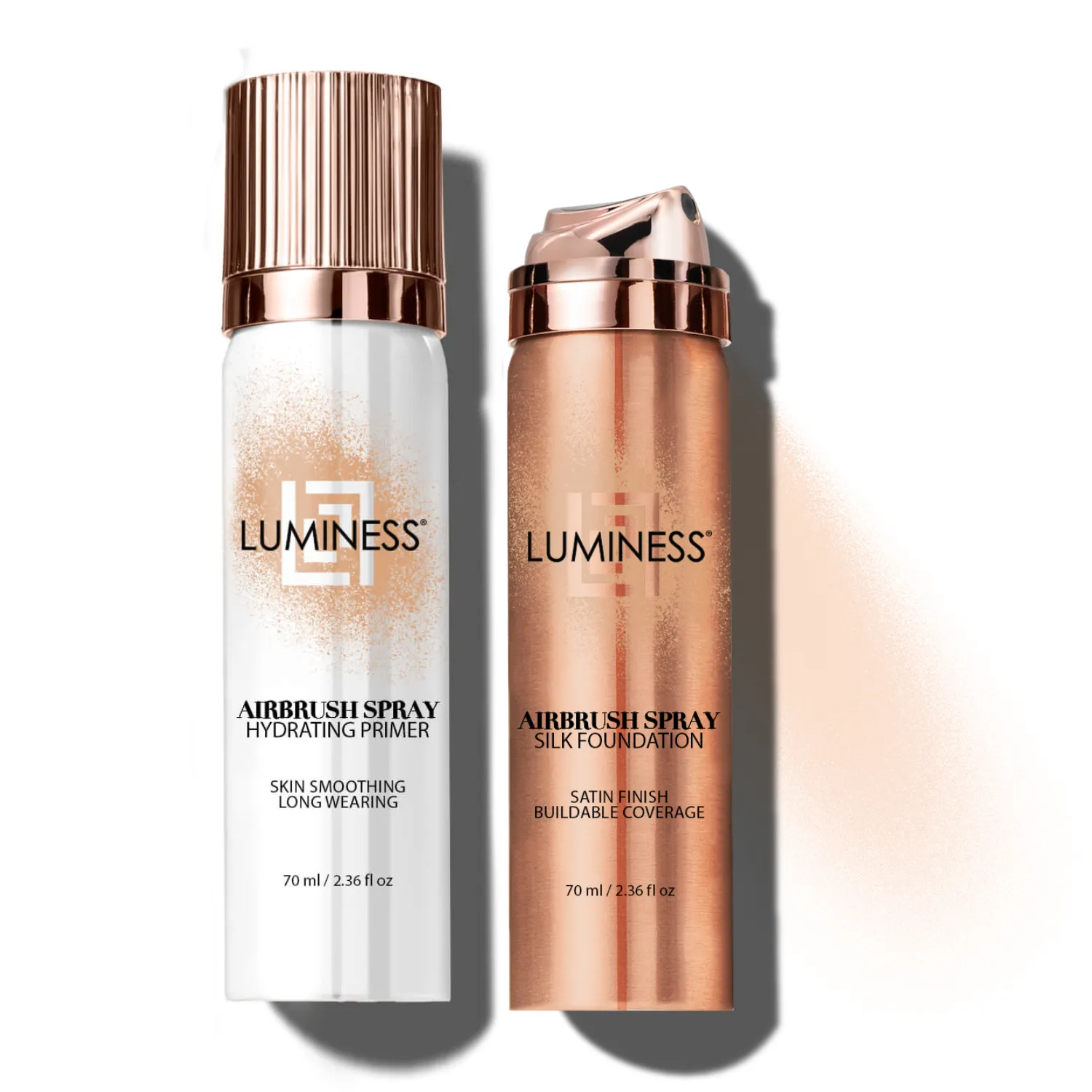 Airbrush Spray Silk Foundation & Hydrating Primer Kit