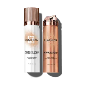 Airbrush Spray Silk Foundation & Hydrating Primer Kit