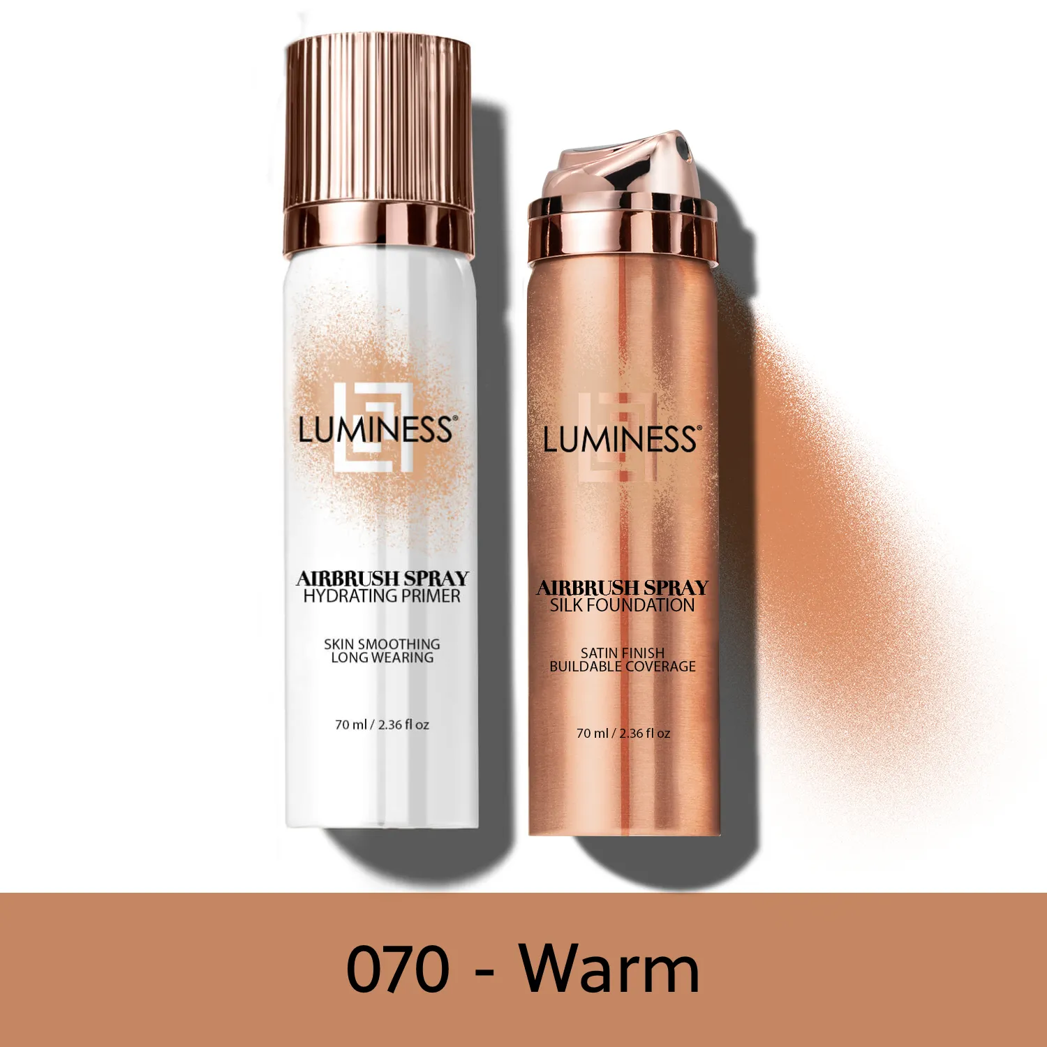 Airbrush Spray Silk Foundation & Hydrating Primer Kit
