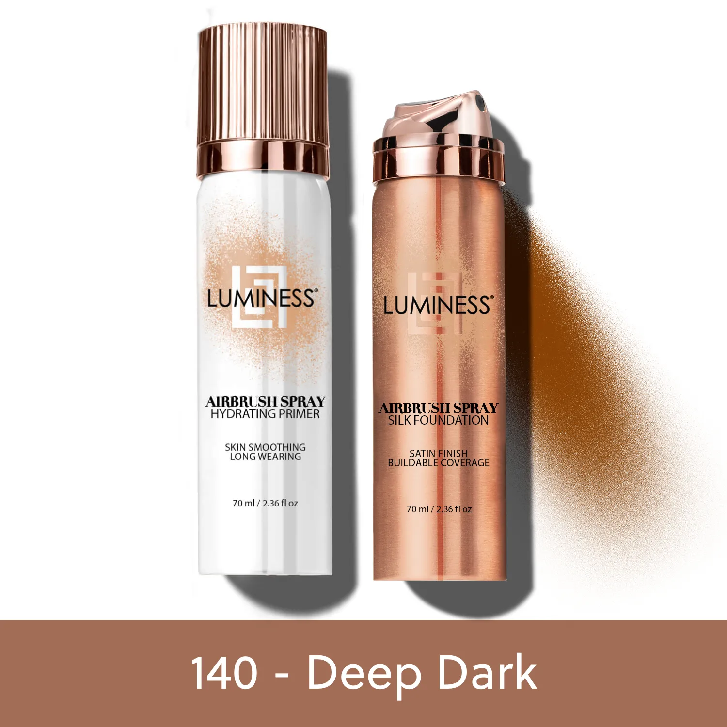 Airbrush Spray Silk Foundation & Hydrating Primer Kit