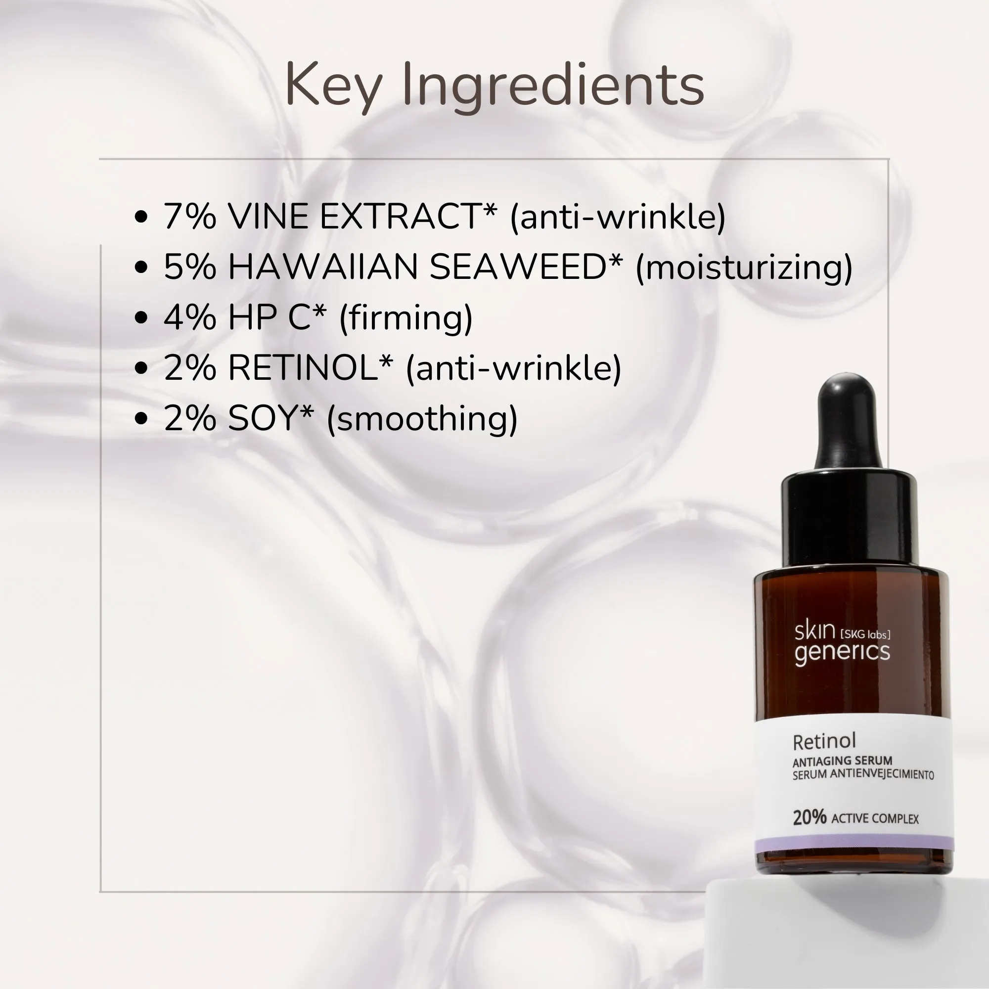 Anti Aging Serum With Retinol