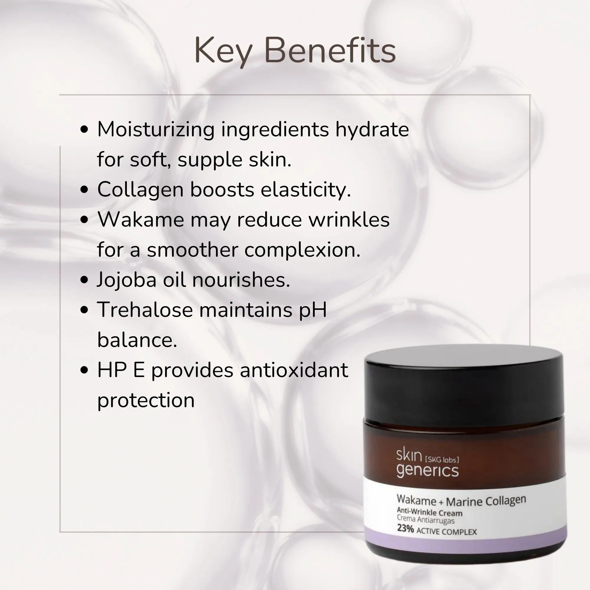 Anti Wrinkle Cream With Wakame