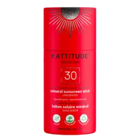 Attitude Mineral Sunscreen Stick - Unscented