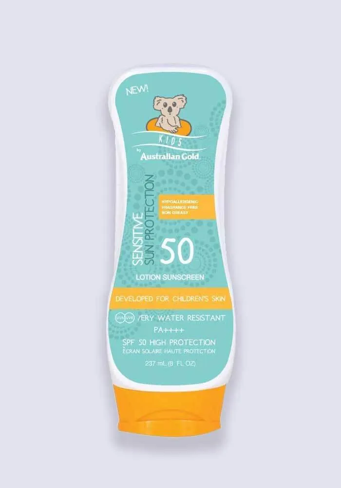 Australian Gold Sunscreen Sun Lotion Kids SPF 50 237ml