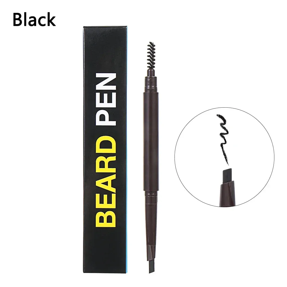 Beard Coloring Filling Mascara, Beard Pen Brush Moustache