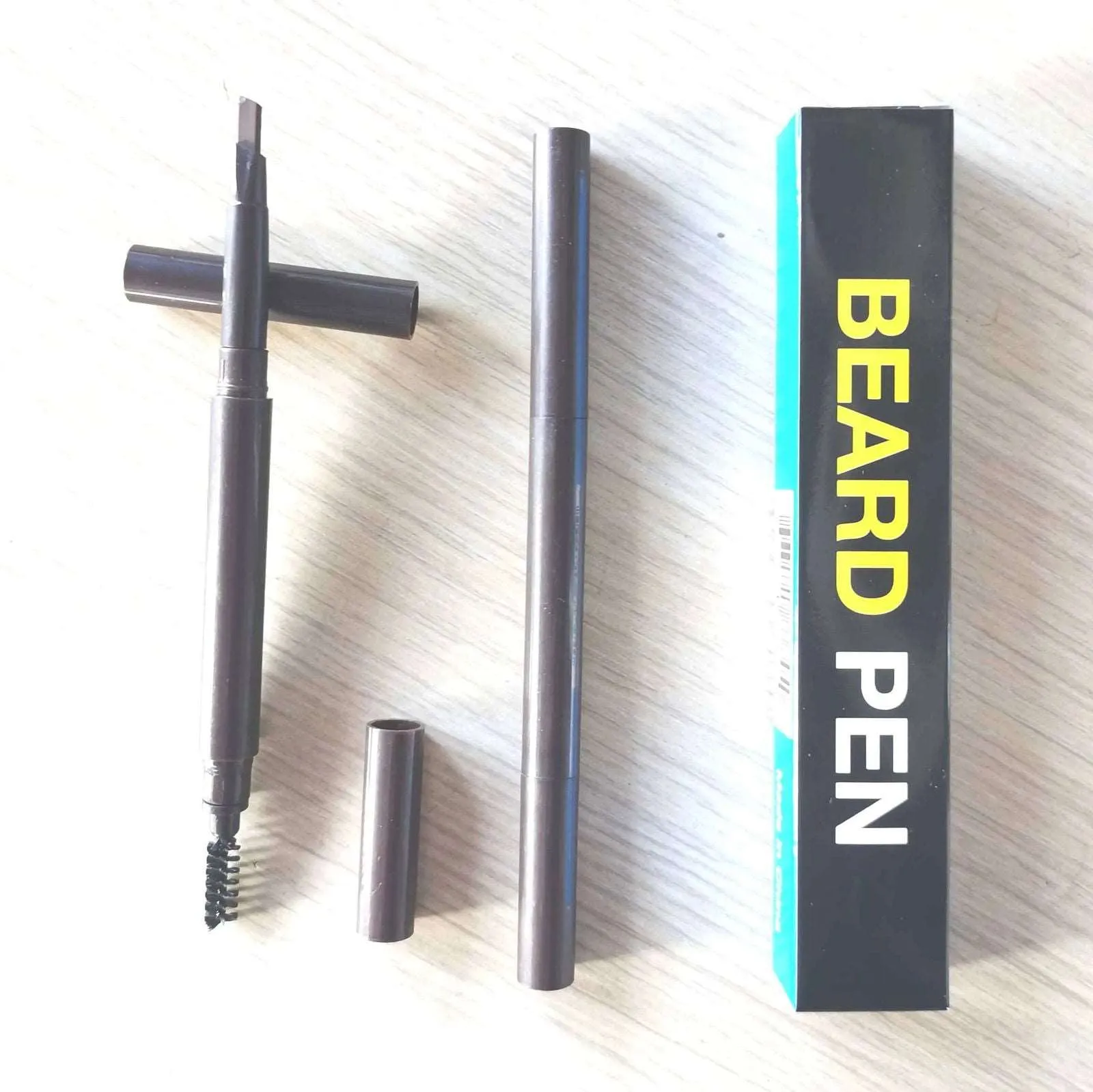 Beard Coloring Filling Mascara, Beard Pen Brush Moustache