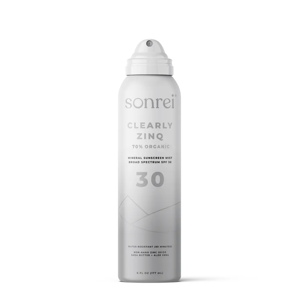 Clearly Zinq® Organic SPF 30 Mineral Body Mist Sunscreen