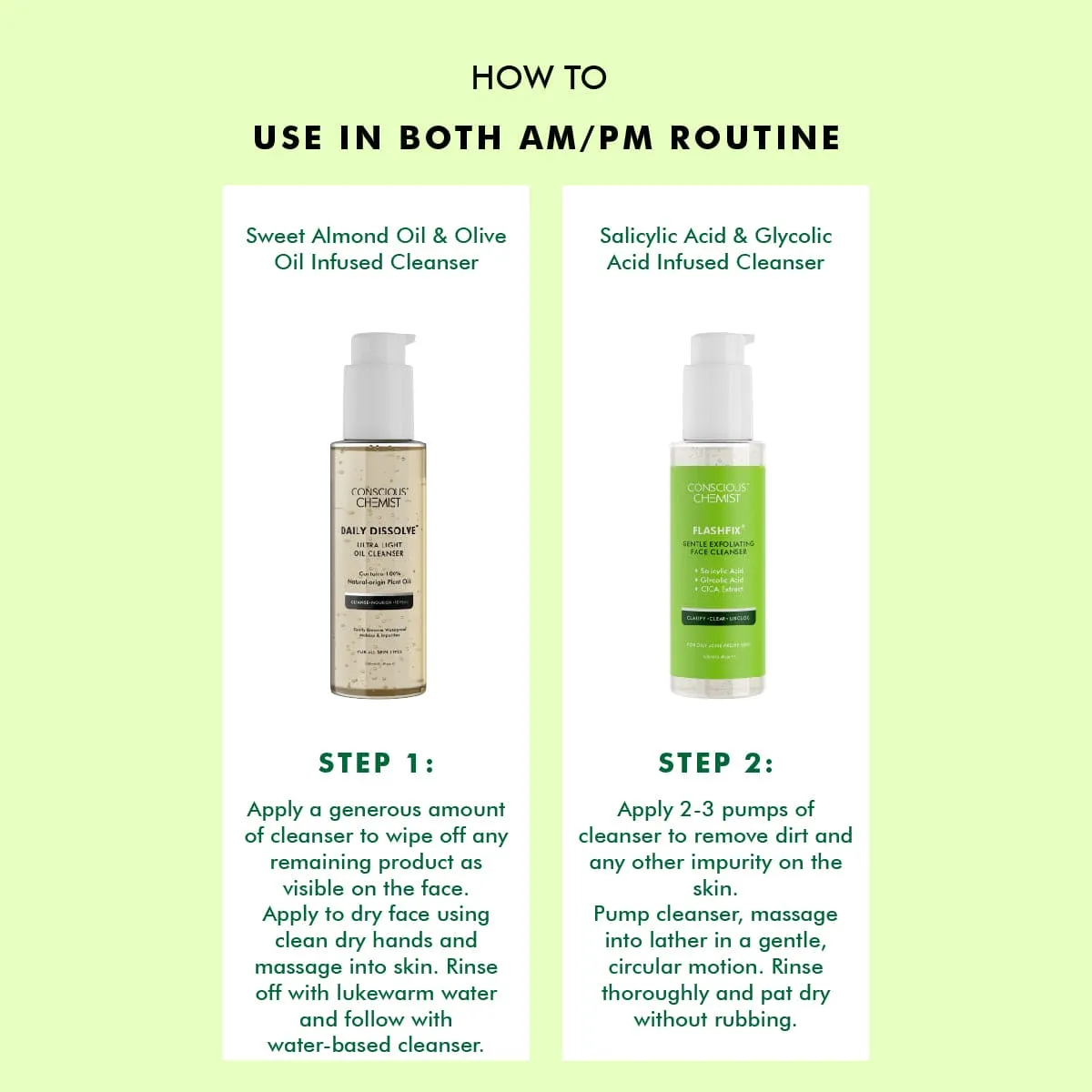 Deep Pore Double Cleanse kit