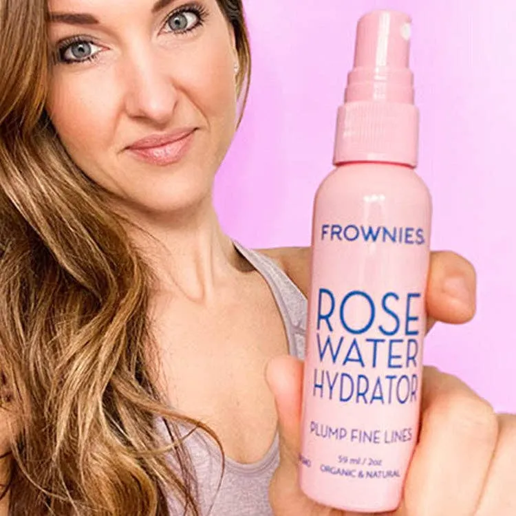 Frownies Rose Water Hydrator Spray (2 oz)