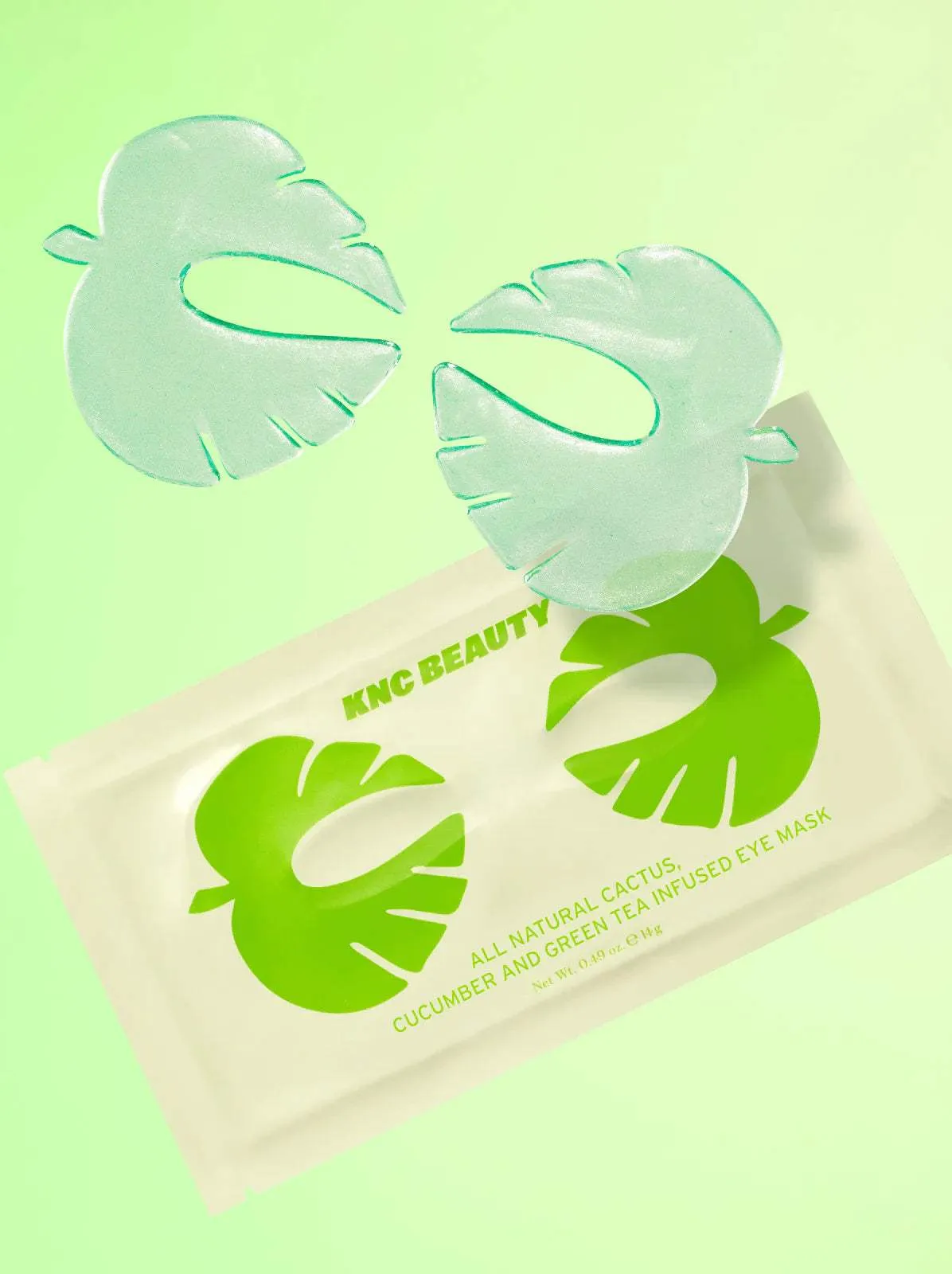 KNC Beauty green tea Infused eye Mask - 5 Pack
