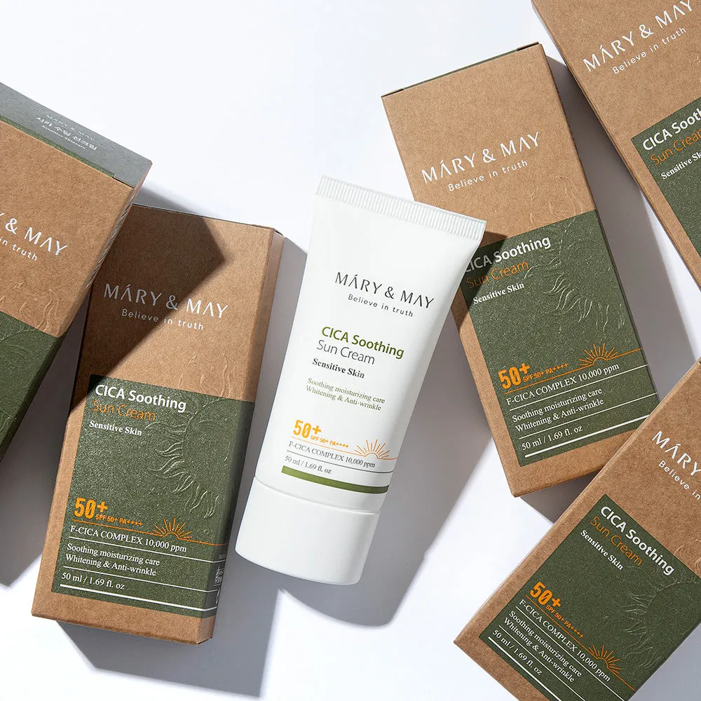 mary&may suning sun cream SPF50   PA     , 50ml