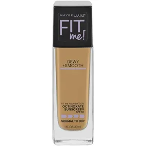 MAYBELLINE - Fit Me Dewy   Smooth Foundation Soft Tan - 1 fl oz (30 ml)