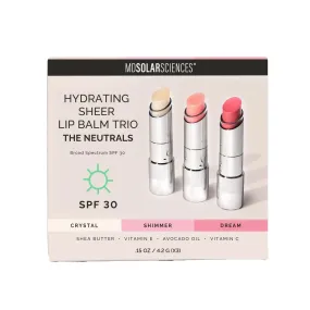 MDSolarSciences® Hydrating Sheer Lip Balm, Neutrals Trio