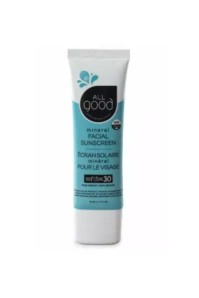 Mineral Facial Sunscreen | SPF 30 | Water Resistant