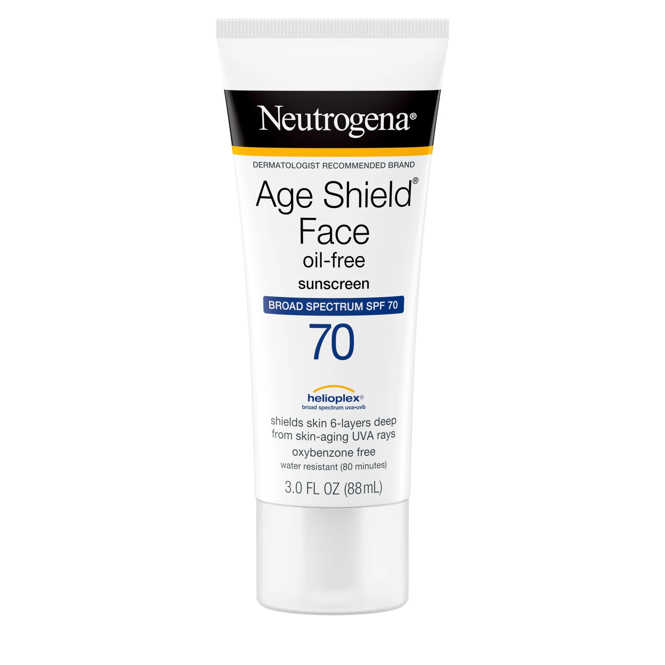 Neutrogena Age Shield Face Oil-Free Sunscreen SPF 70, 3 fl. oz