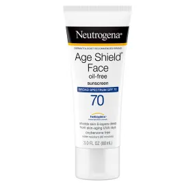 Neutrogena Age Shield Face Oil-Free Sunscreen SPF 70, 3 fl. oz