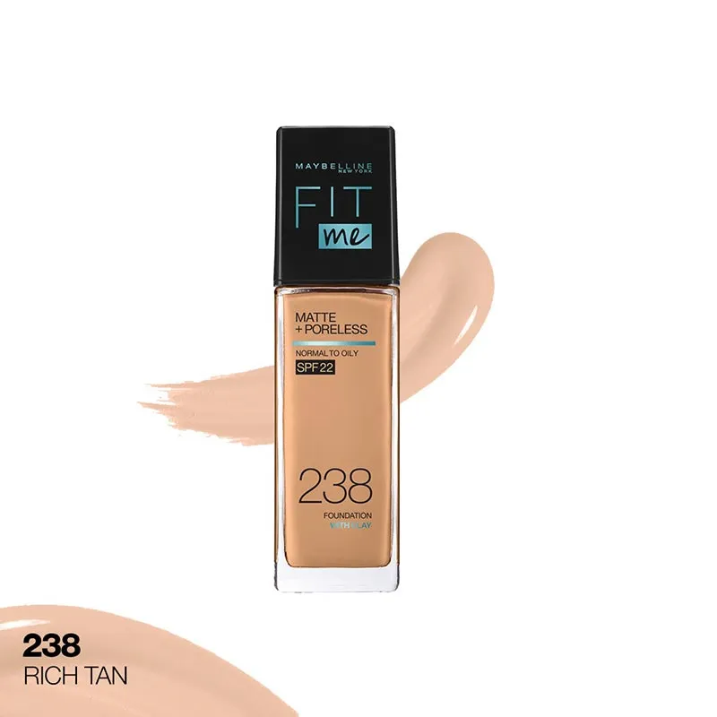 New Fit Me Matte   Poreless Liquid Foundation SPF 22