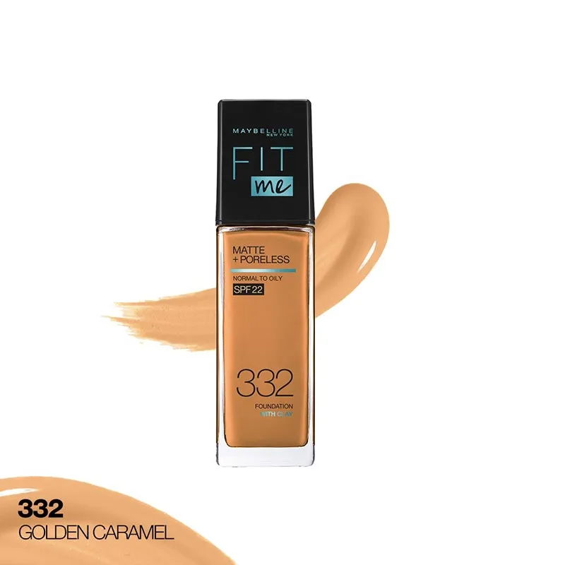 New Fit Me Matte   Poreless Liquid Foundation SPF 22