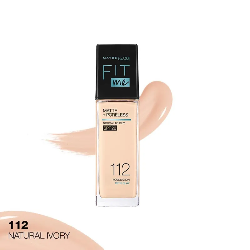 New Fit Me Matte   Poreless Liquid Foundation SPF 22