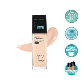 New Fit Me Matte   Poreless Liquid Foundation SPF 22