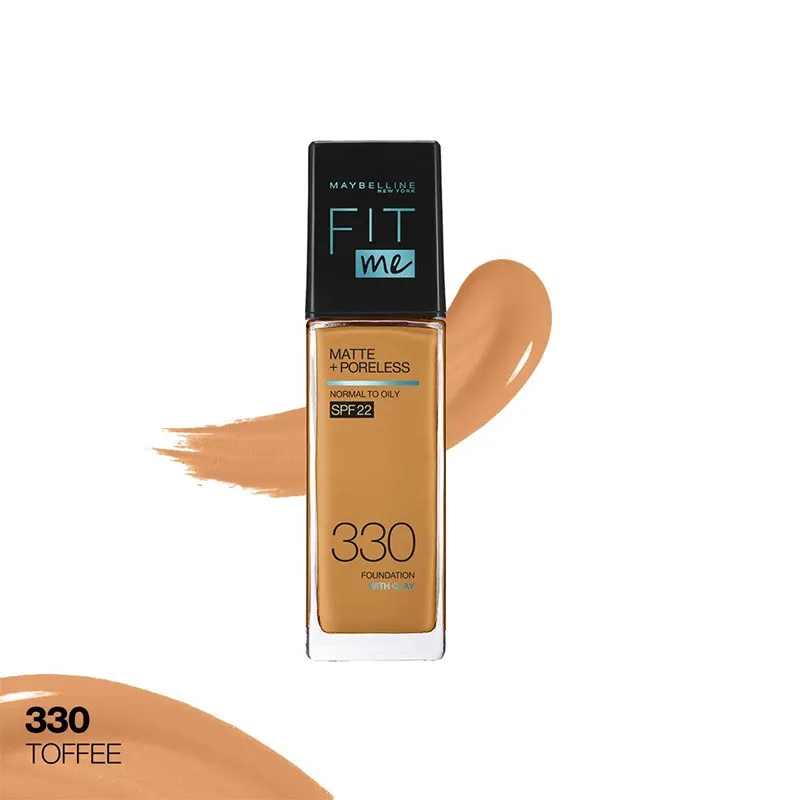 New Fit Me Matte   Poreless Liquid Foundation SPF 22