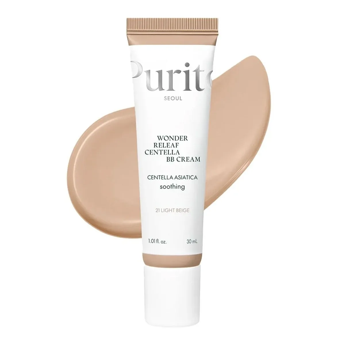 PURITO Cica Clearing BB Cream 30ml - #21 Light Beige