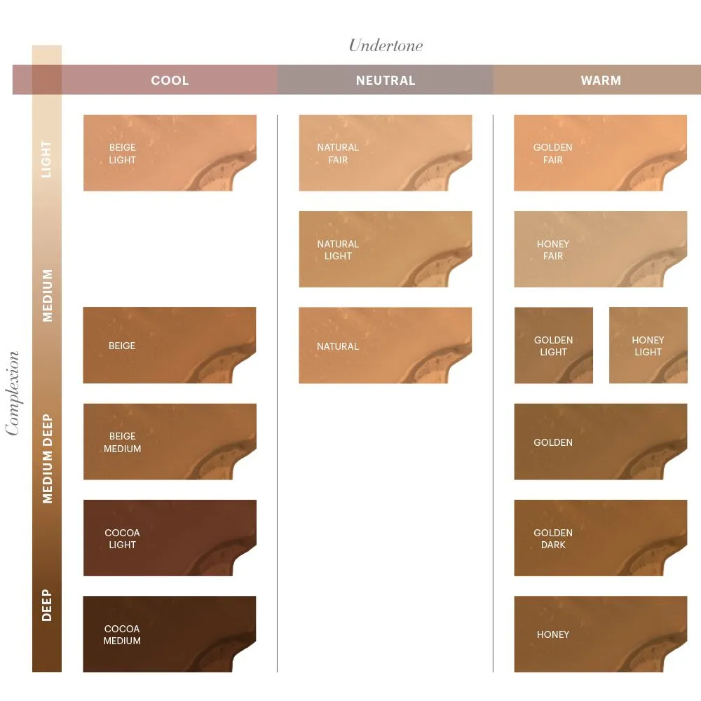Satin Cream Foundation | 14 Colours