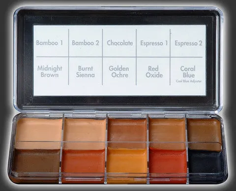 Skin Illustrator Dark Fleshtone Palette