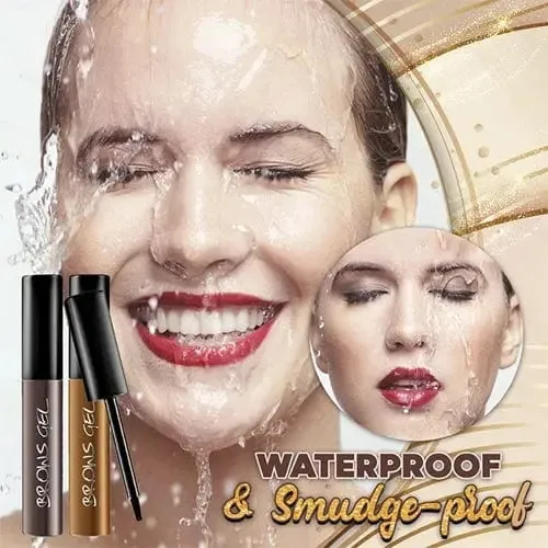 Waterproof eyebrow gel