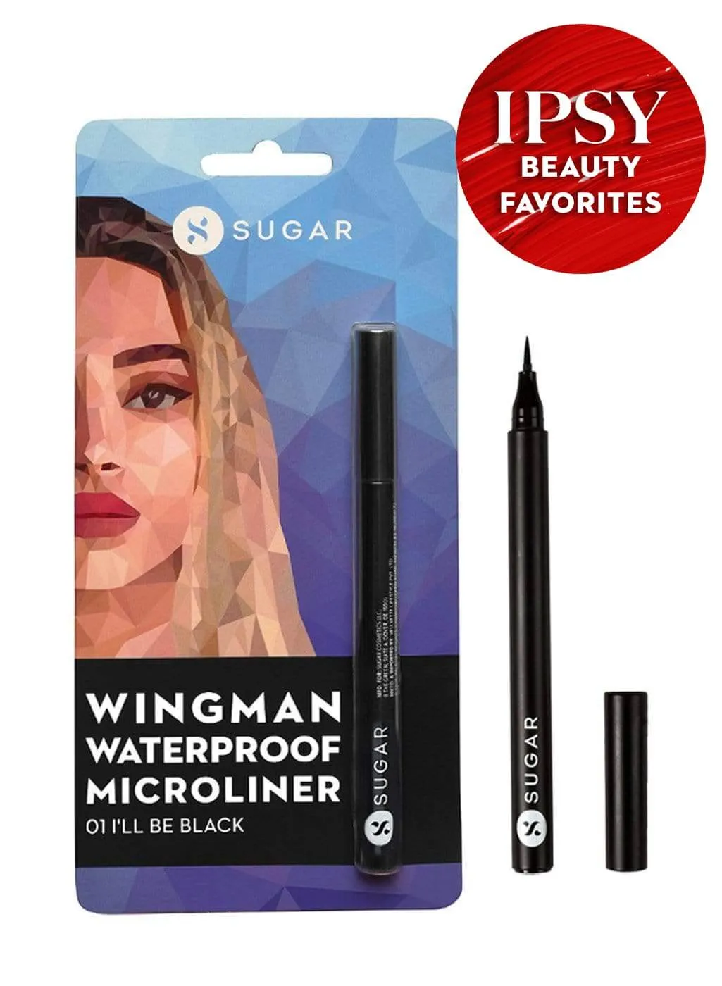 Wingman Waterproof Microliner - 01 I'll Be Black